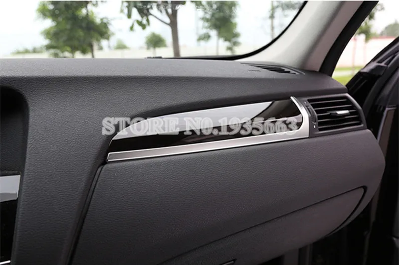 

Inner Center Console Glove Box Moulding Cover Trim For BMW X3 F25 2011-2017 X4 F26 2014-2017 1pcs Car Accessories Interior