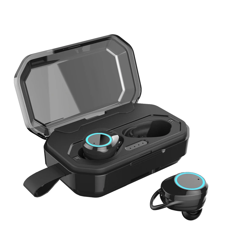 X6 TWS Caletop TWS G02 Bluetooth наушники V5.0 беспроводные наушники 9D стерео музыка IPX7 водонепроницаемые наушники с 3300 мАч зарядным чехлом - Цвет: X6 TWS