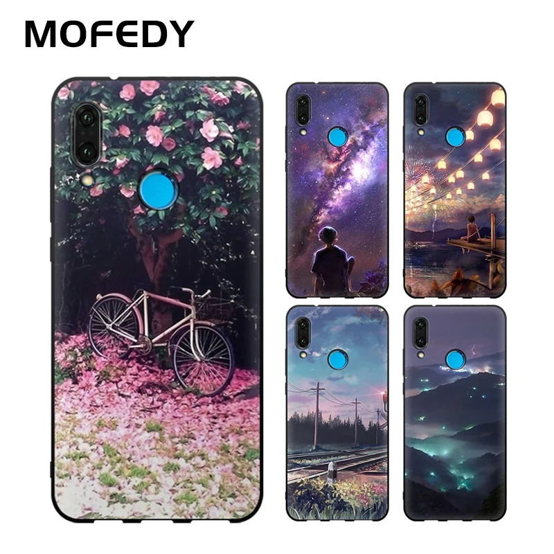 MOFEDY Живопись чехол для телефона huawei P20 Lite Мягкий ТПУ H в виде ракушки |