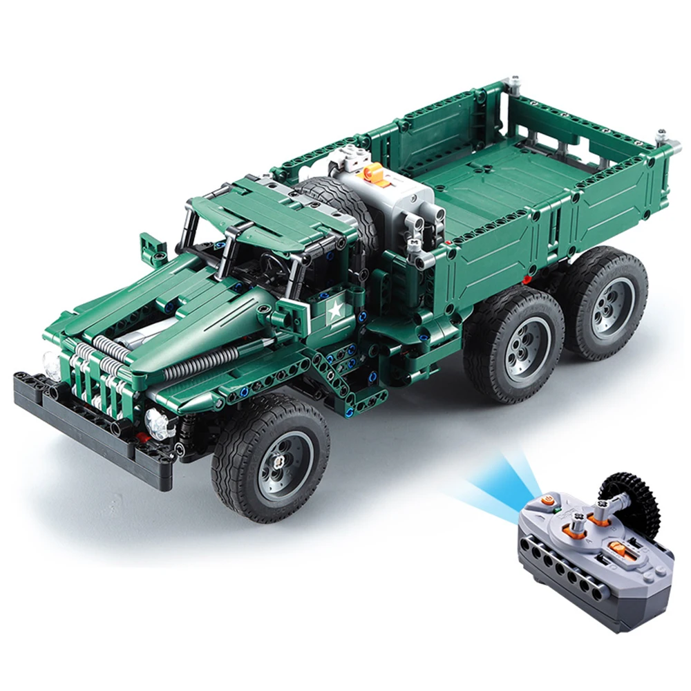 BM21 RC Rocket Gun Truck Car 2в1 Creator Technic Military MOC строительные блоки кирпичи модель Legoings