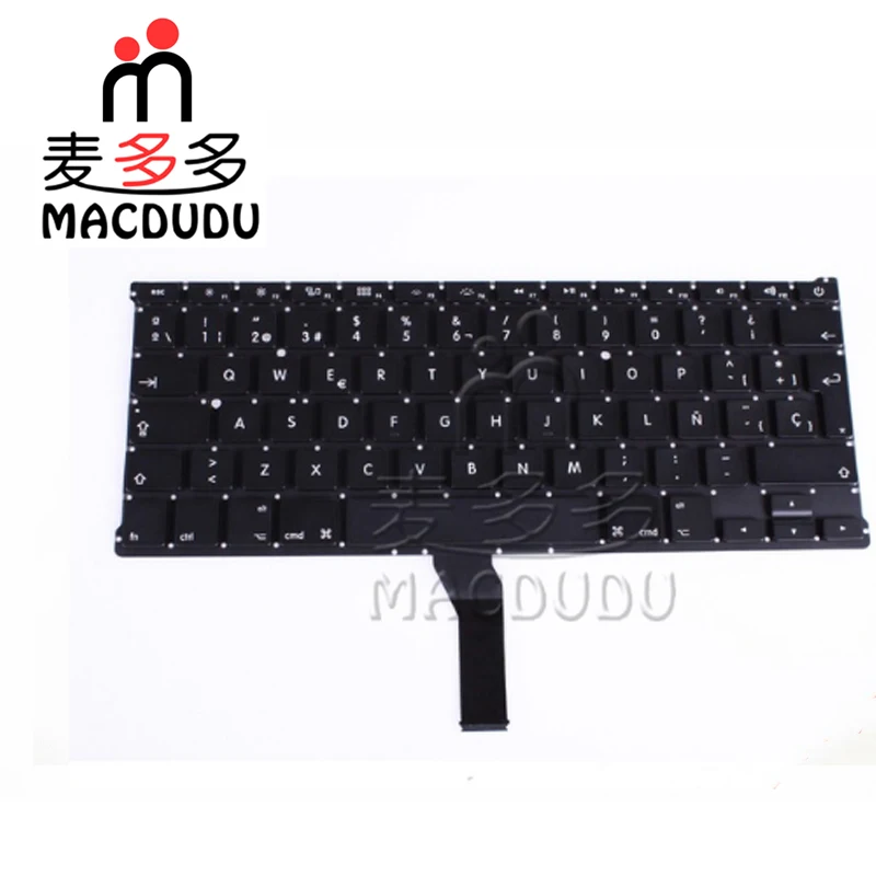 Новая испанская клавиатура SP для Macbook Air 13 &quotA1369 A1466 MC503 MC504 2010 года | Компьютеры и
