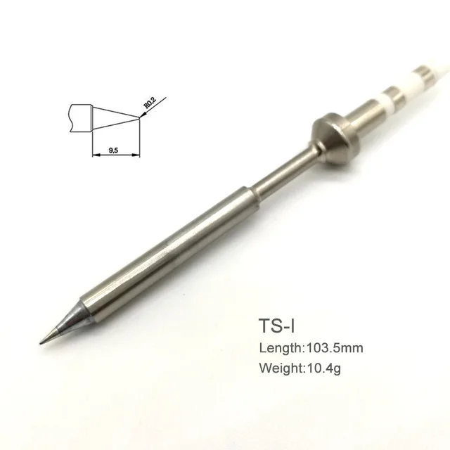 TS100 Portablec MINI Programmable Digital LCD Display Electric Soldering Iron Tips - Цвет: TS-1