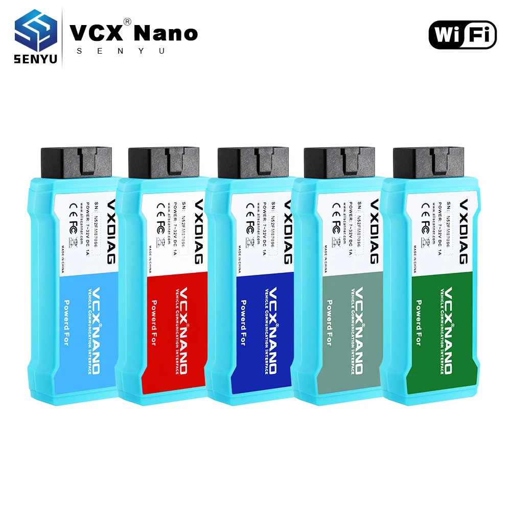 VXDIAG VCX NANO для Tis techstem V14.00.018 для JLR SDD V158 ODIS V5.1.5 OBD OBD2 автомобильный диагностический инструмент OBD2 wifi автоматический сканер
