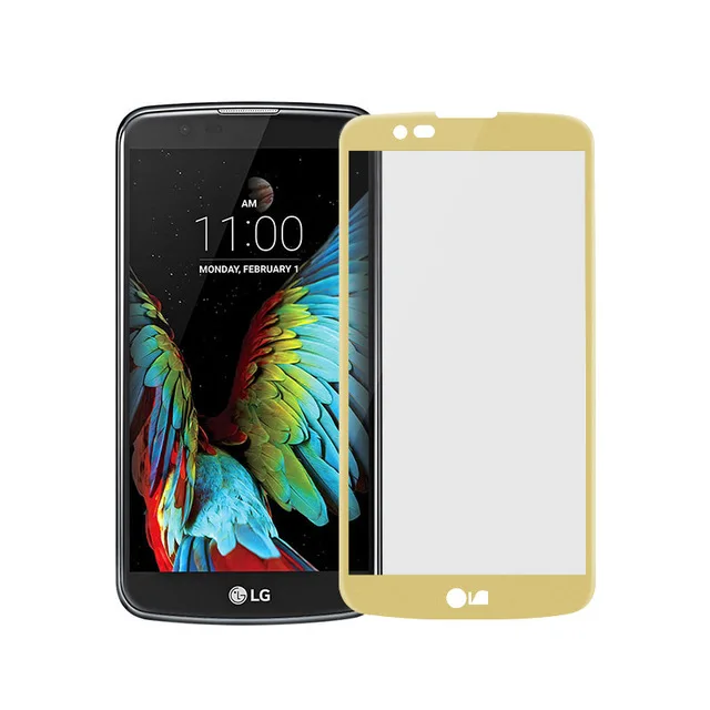 3D Защита экрана для LG K10 2016 Полное покрытие Взрывозащищенная защитная пленка |