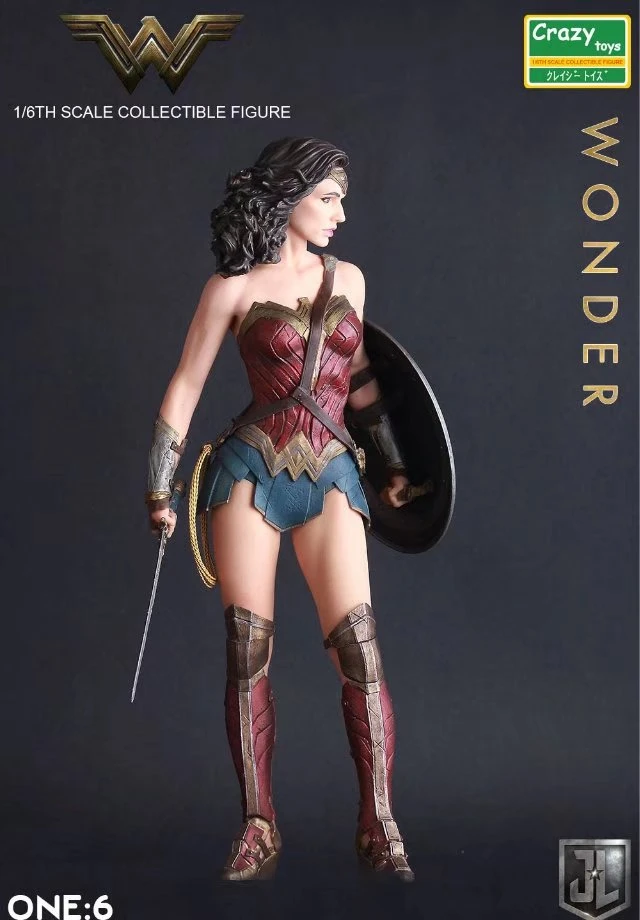 12 &quotСумасшедшие игрушки Wonder Woman щит меч фильм Бэтмен против Супермена Дэдпул