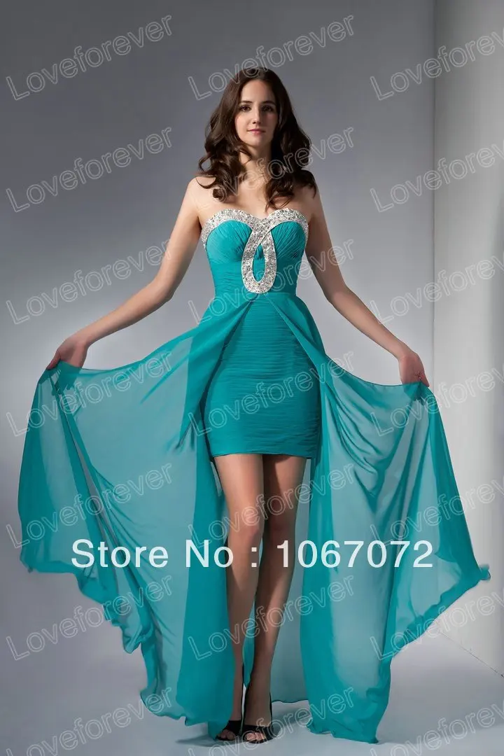 US size2 4 6 8 10 12 14 16 Ready To Ship Real Model Prom Front Short and Long Back Dress | Свадьбы и торжества
