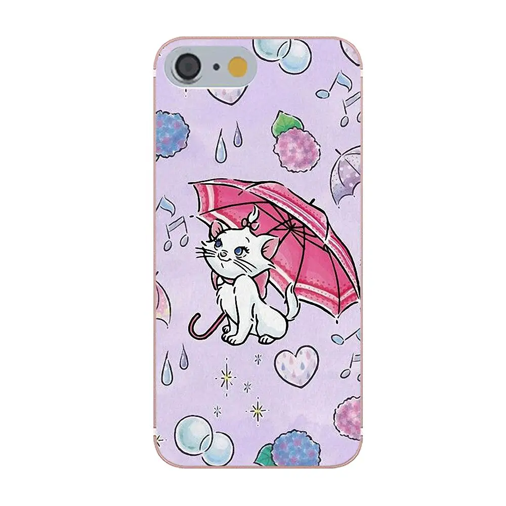 ТПУ дизайн мультфильм &quotКоты аристократы&quot Мари коты для Apple iPhone 4 4S 5 5C 5S SE 6 6S 7 8