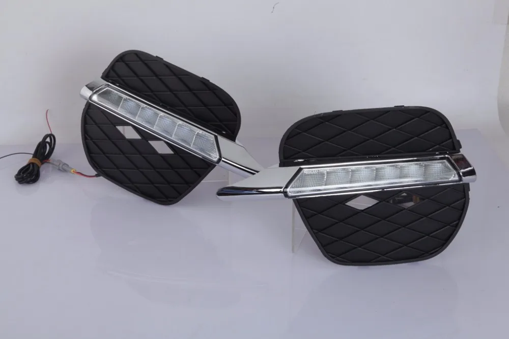 Qirun светодиодные противотуманные фары светильник для BMW X6 E71 2011-2012 с дистанционным