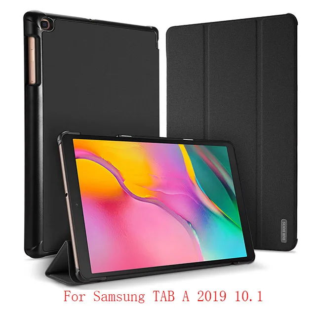 For TAB A 10.1 2019 DUX DUCIS из искусственной кожи чехол для samsung Galaxy TAB A 10,1 Магнитный чехол-книжка Smart Cover для samsung TAB A 8,0 A 10,5 - Цвет: For TAB A 10.1 2019