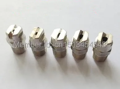 

( 20 pcs/lot ) 1/2" ss vee jet flat fan spray nozzle, Industrial / factory cleaning, dust removal nozzle,Watering Kits