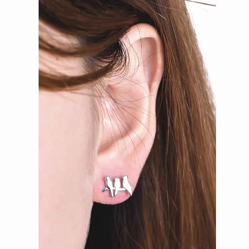 Женские серьги пусеты золотого цвета с простым дизайном в стиле хип хоп модные