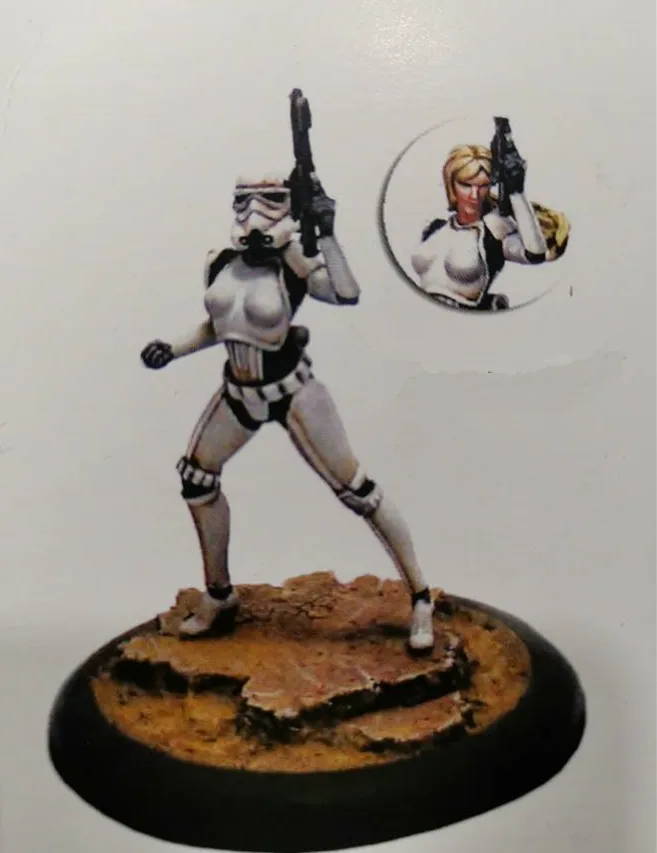 Комплект модельная фигурка из смолы 35 мм без сборки неокрашенный M081 | Игрушки и