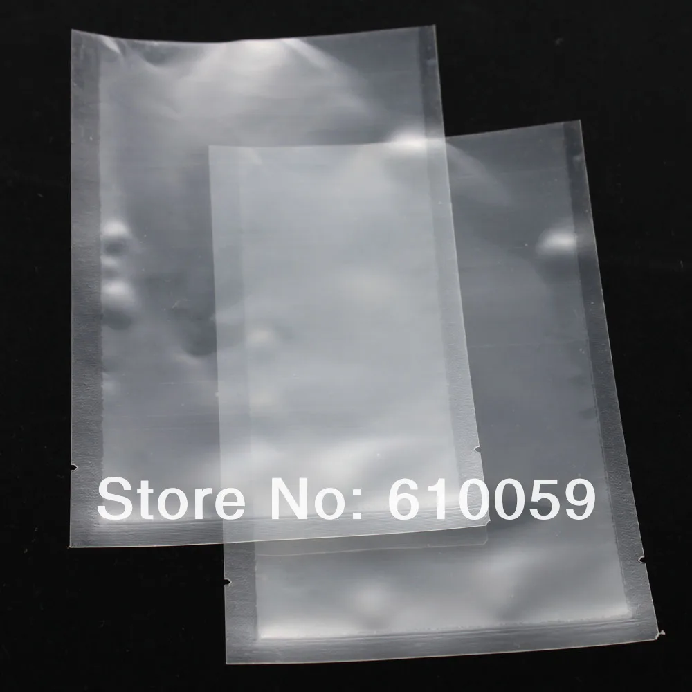 

Clear Vacuum bag Size 8x12cm food packaging bags
