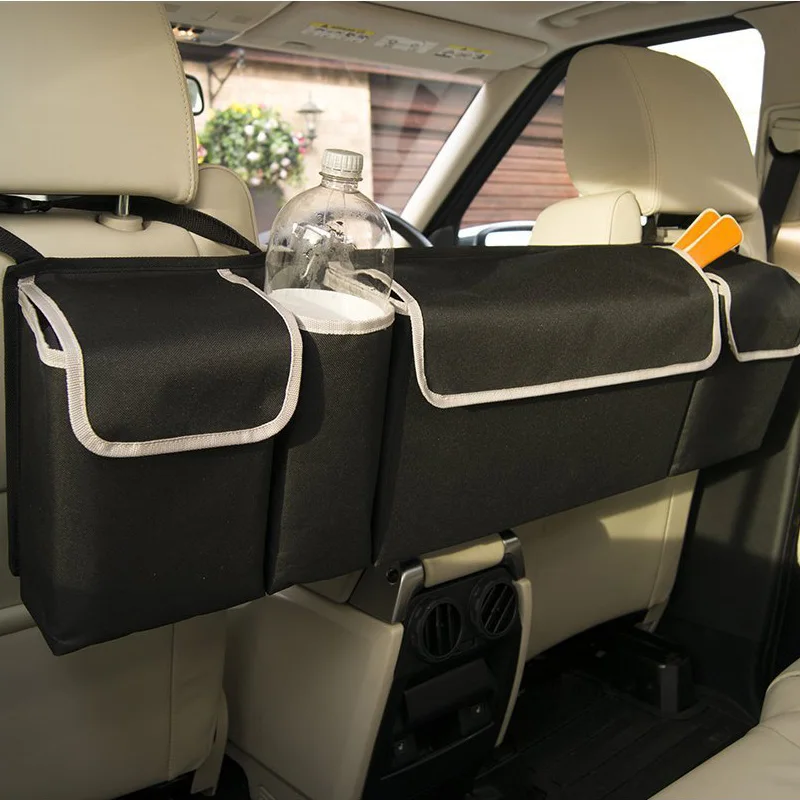 

Car Organizer Trunk Backseat Adjustable Storage Bag Net High Capacity Multi-use Oxford Back Interior Accessories Automobile Seat