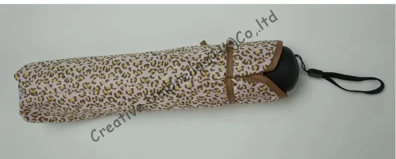 Кленовый Фотофон леопардовый дизайн 8 ребер три складки ручные зонтики имитация