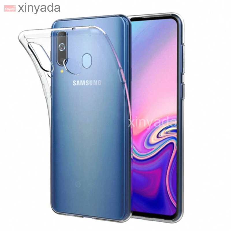 Роскошный мягкий бампер Силиконовый ТПУ Прозрачный чехол для Samsung Galaxy M10 M20 M30 A10 A30