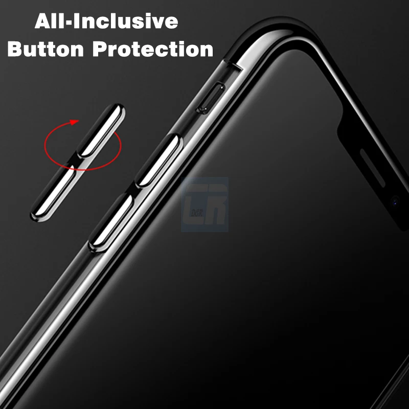 Роскошный мягкий ТПУ силиконовый чехол для iPhone X 8 7 6s Plus защитный телефона