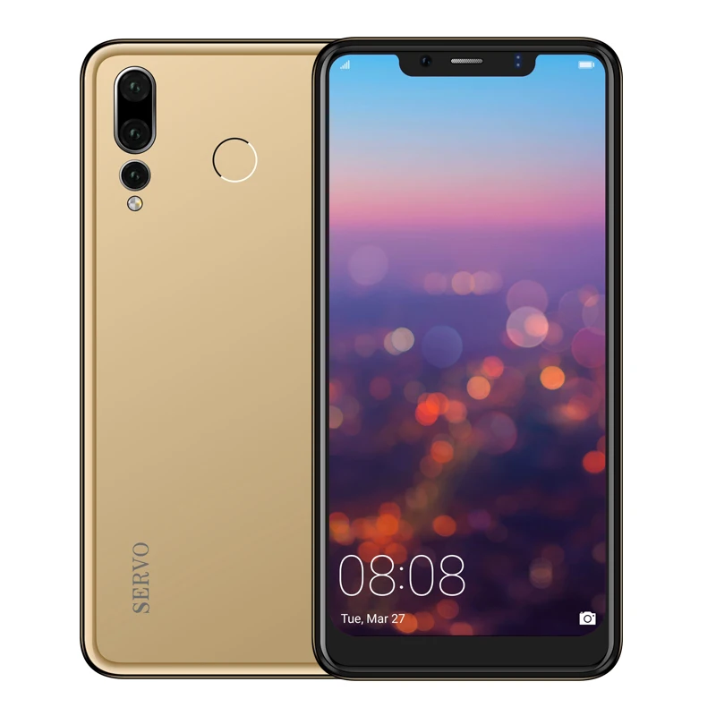 Оригинальный SERVO P20 6 18 &quotu образный дисплей смартфон Android 8 1 отпечаток пальца