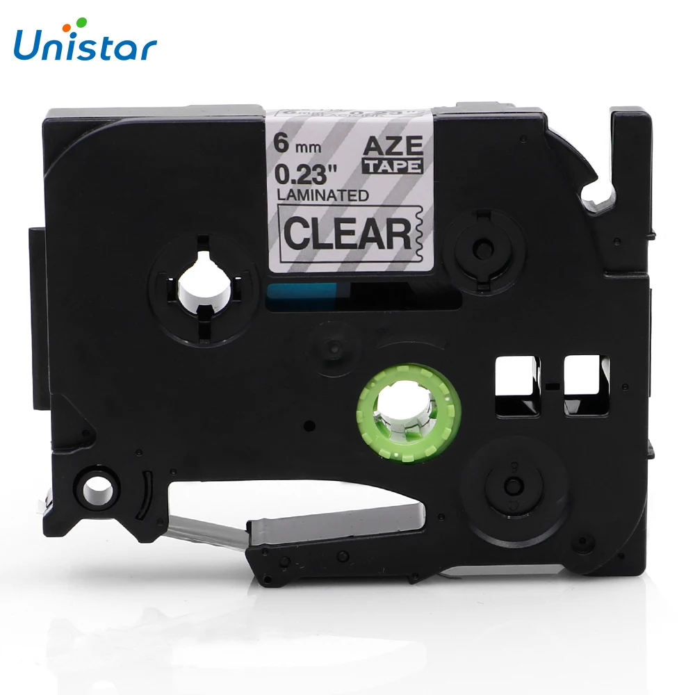 Юнистар 5 шт. Этикетка ленты для принтеров Совместимость Brother P-touch принтер TZ111 TZe-111