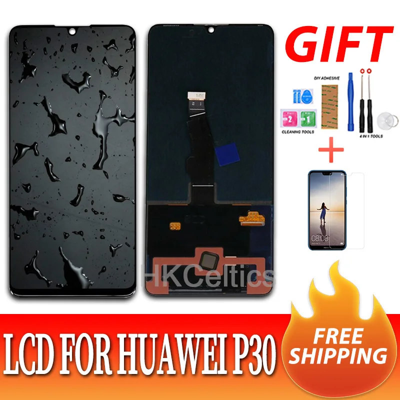 ЖК-дисплей для huawei P30 Pro+ сенсорный экран дигитайзер ELE L09 L29 для huawei P30 дисплей VOG L04 L09 L29 замена экрана