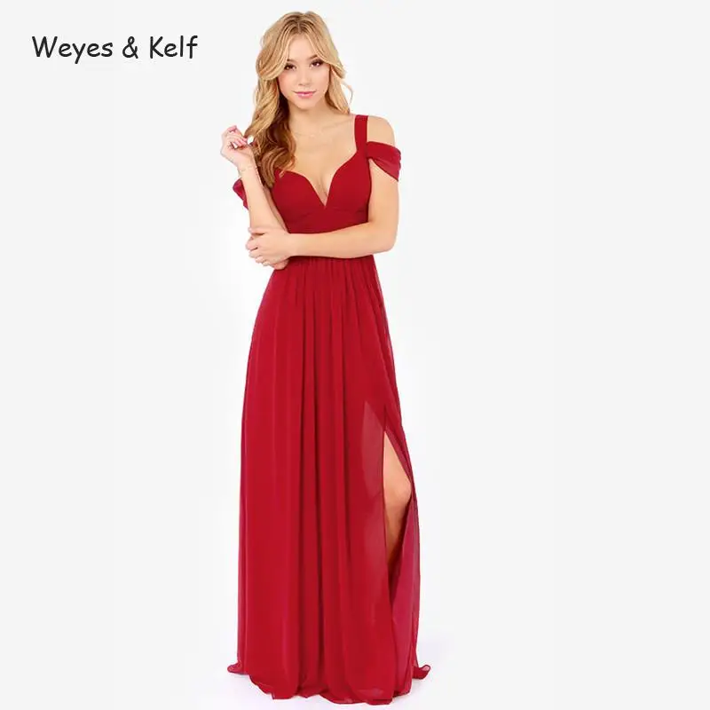 Женское шифоновое платье с V образным вырезом и открытой спиной|women maxi dress|sexy party