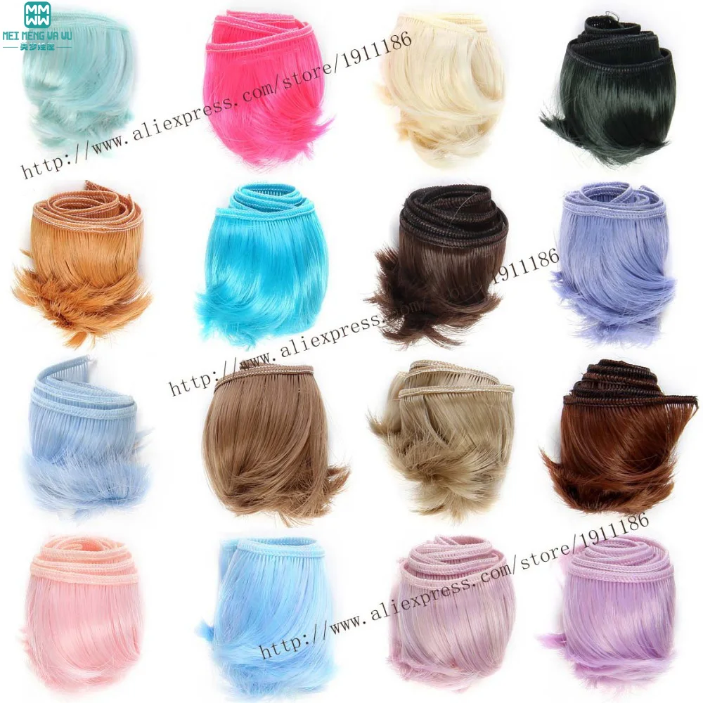 Парики короткие/волосы для куклы 100 1/3 bjd/SD 1 шт. 5 см * 1/4 см|hair for dolls|for dollswigs doll hair |