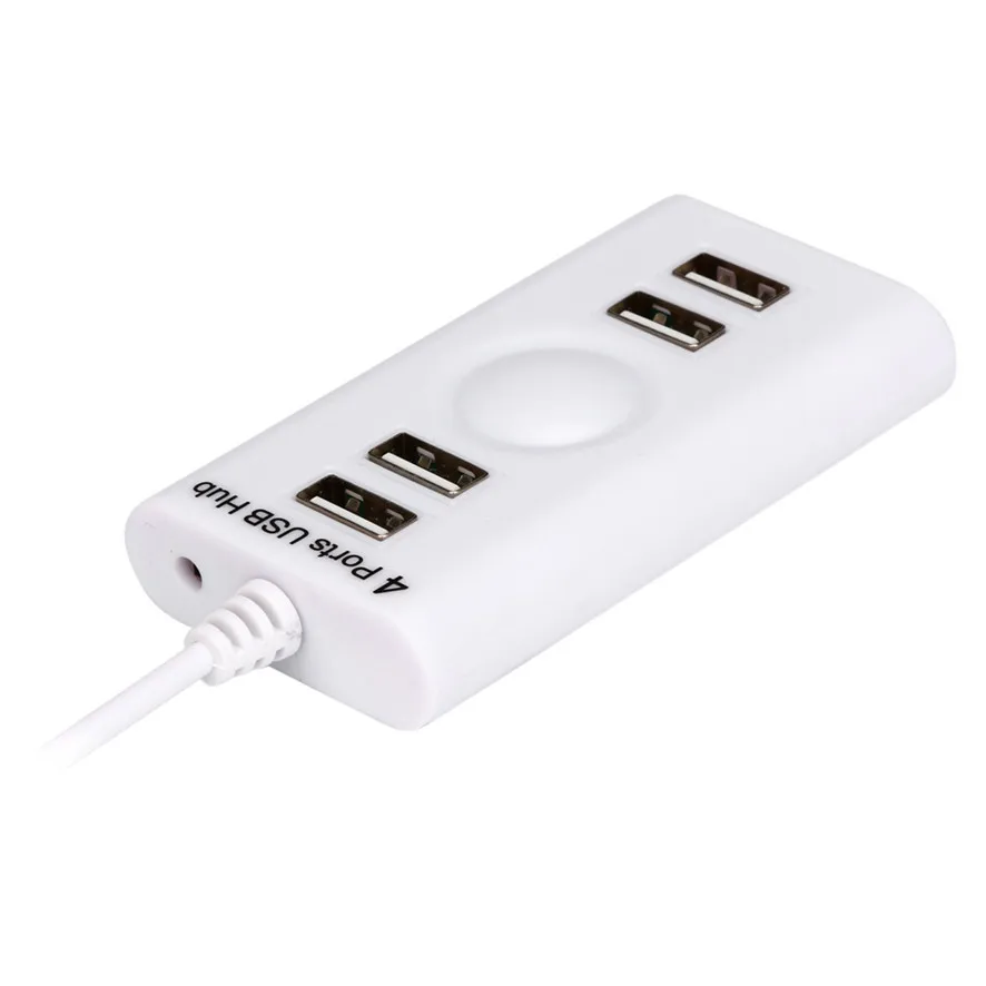 Лучшая цена USB 2 0 высокоскоростной 4 портовый сплиттер концентратор адаптер для