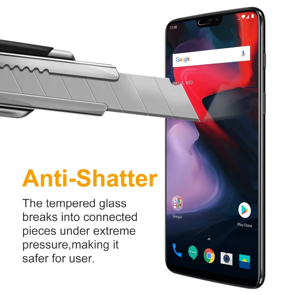 Wofalo Glass For Oneplus 6 Tempered Screen Protector Scratch Proof One Plus 5 5T Protective Film | Мобильные телефоны и
