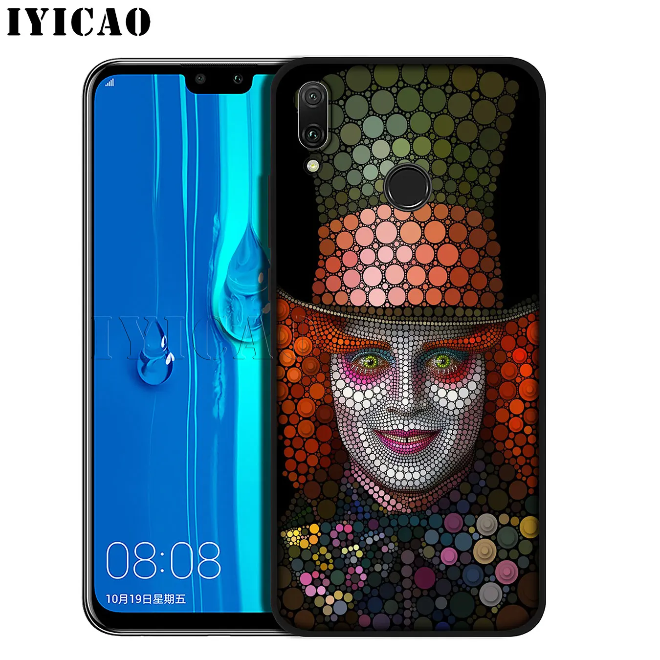 IYICAO Alice in Wonderland Soft Silicone Phone Case for Huawei Mate 30 20 10 Pro Nova 5I 5T 5 4 4E 3i 3 2i Lite Smart |
