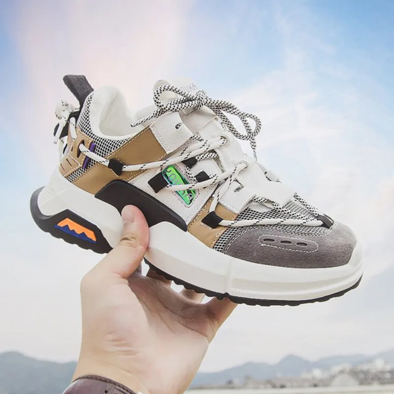 New Chunky Fashion Sneakers Platform Women Thick Sole Ladies Female Chunky Shoes Women Casual Vulcanize Platform Sneakers