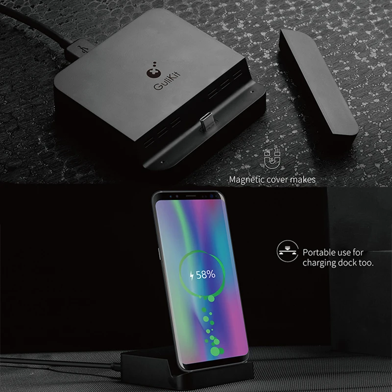 Портативная зарядная базовая станция держатель пульт для телевизора переходник