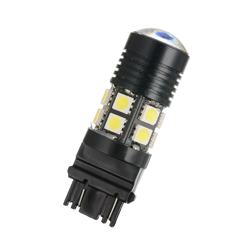 T25 2 шт. T15 1156 1157 T20 T25 12smd ВОДИТЬ Автомобиль Включите Signa стоп супер яркий белый 6000 К сигнальные лампы - Испускаемый цвет: T25