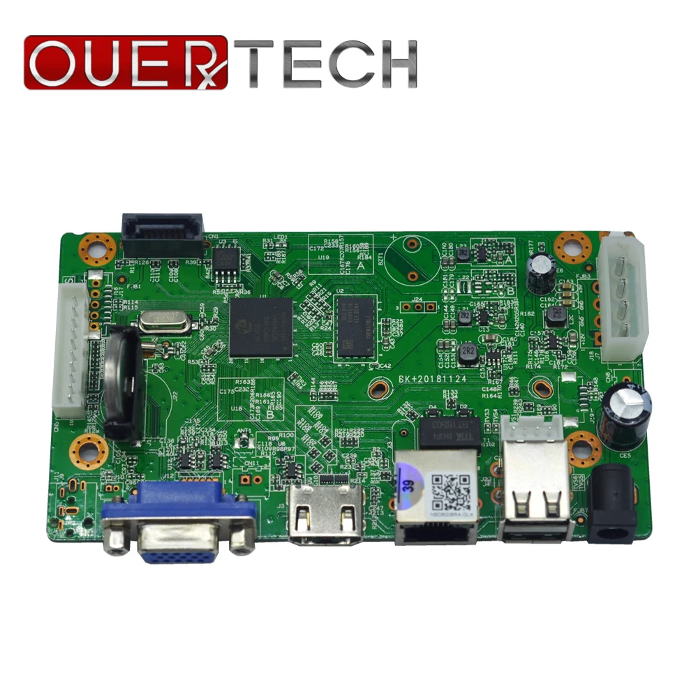 OUERTECH P2P 8ch H.265 4MP/5MP NVR IP видео рекордер CCTV NVR плата HI3516D 2 USB ONVIF сеть наблюдения nvr