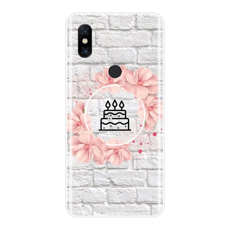 Задняя крышка для Xiaomi Mi Mix 1 2 2S 3 Heart Airplane Star Marble Leaf силиконовый мягкий чехол
