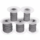 Цепочка для ожерелья из нержавеющей стали, 10 ярдоврулон, 11, 522, 53 мм