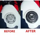 Защитная Наклейка на крышку бака мотоцикла из углеродного волокна для Honda CBR RVF VFR CB400 CB1300 CBR1000RR CBR600R