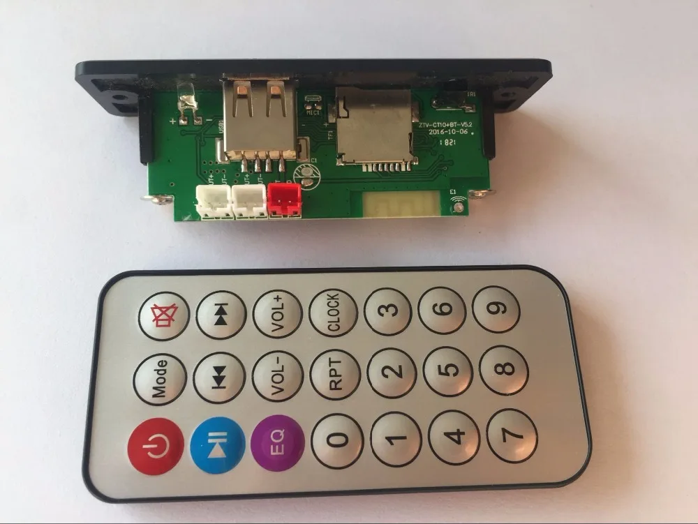 DC3.7 5V MP3 аудио декодер плата Bluetooth усилитель 3 Вт * 2 Поддержка U диск FM радио TF карта
