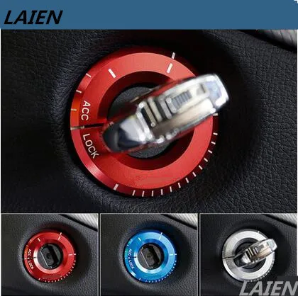 Автомобильный переключатель зажигания Декоративные Чехлы для ключей кольцо