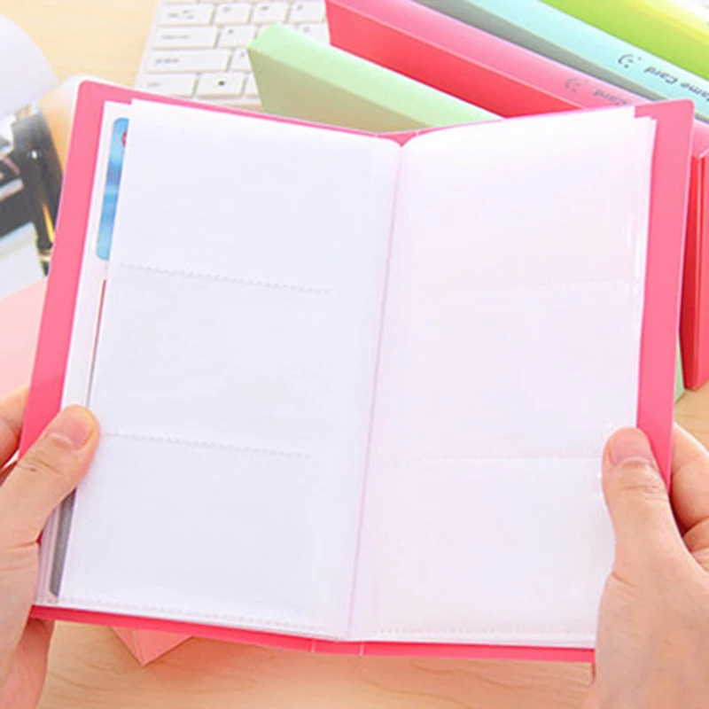 New 120 Pockets Card Photocard Name Card ID Holder Drop Shipping