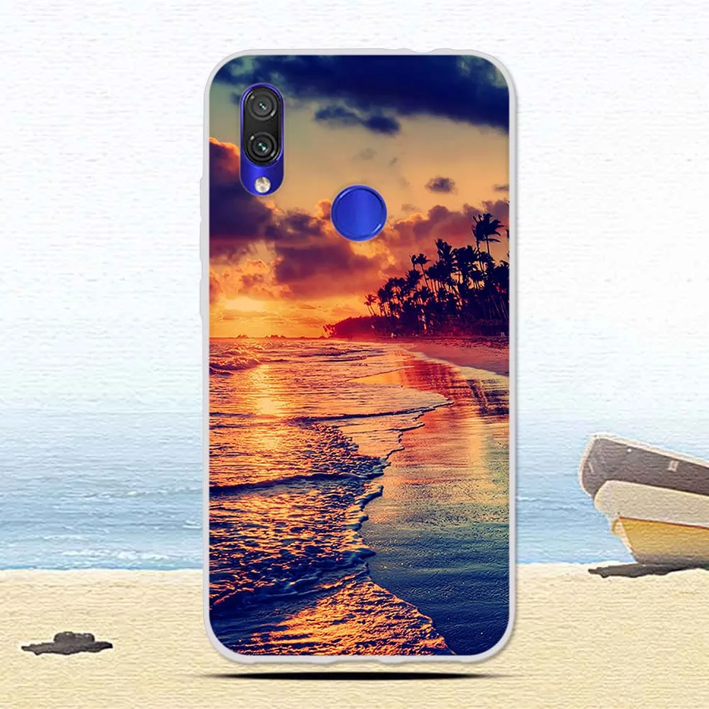 Для Xiaomi Redmi 7 Чехол 6,26 ''Мягкая силиконовая задняя накладка из ТПУ чехол s для Xiaomi Redmi 7 Чехол Redmi7 чехол для телефона Coque Funda на Redmi 7