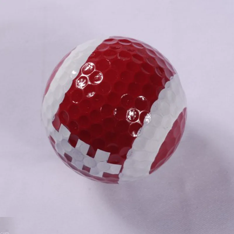 6PCs Novelty Colorful Sports Golf Balls Ball Game Indoor Outdoor Training Gift | Спорт и развлечения