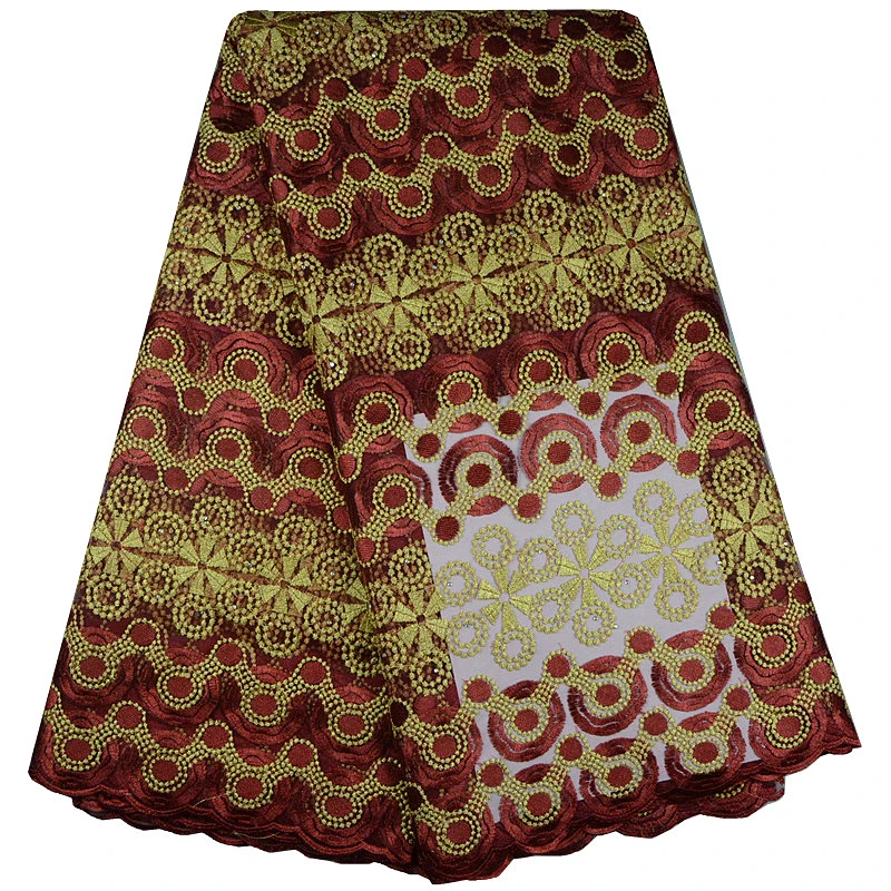 Африканские Чистая Кружева Французский Voile Гипюр Тюль Сетка Кружевной Ткани Для