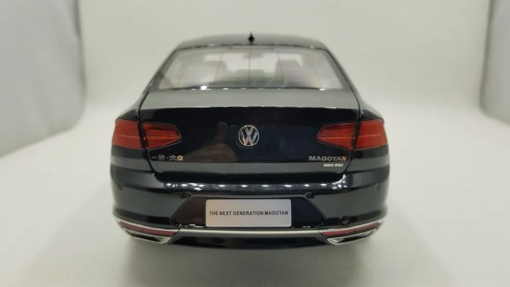 1:18 литая под давлением модель для Volkswagen VW Magotan Passat B8L черный седан игрушечный автомобиль миниатюрная коллекция подарки Passat B8