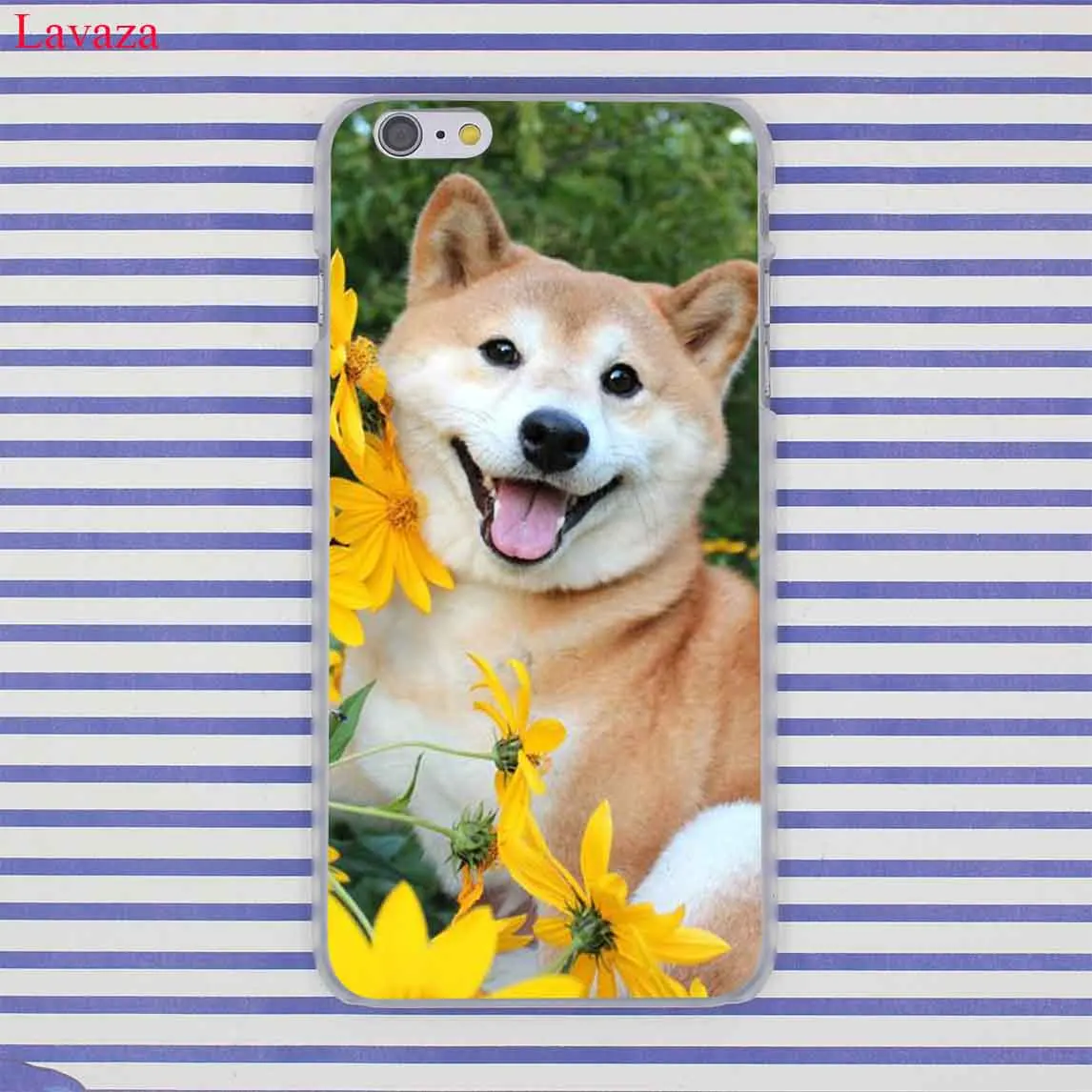 Твердый чехол для телефона Lavaza Brush Doge Shiba с забавной собачкой iPhone XR XS X 11 Pro Max 10 7 8 6S 5