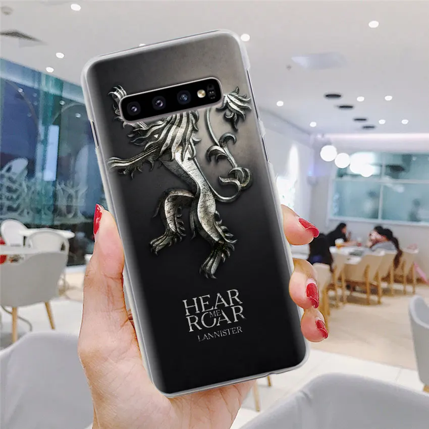 Игра престолов чехол для телефона для samsung Galaxy S10e S10 плюс S7 S8 S9 Plus, Note 8, 9, 10, плюс S10 5G M20 M30 жесткий чехол Coque