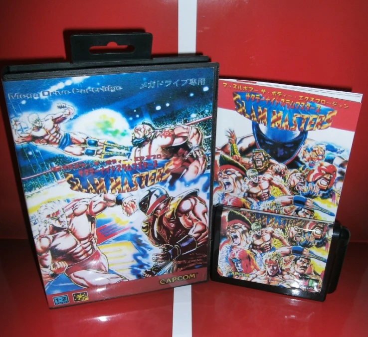 Субботний вечер Slam Masters Япония чехол с коробкой и руководством для Sega Megadrive Genesis