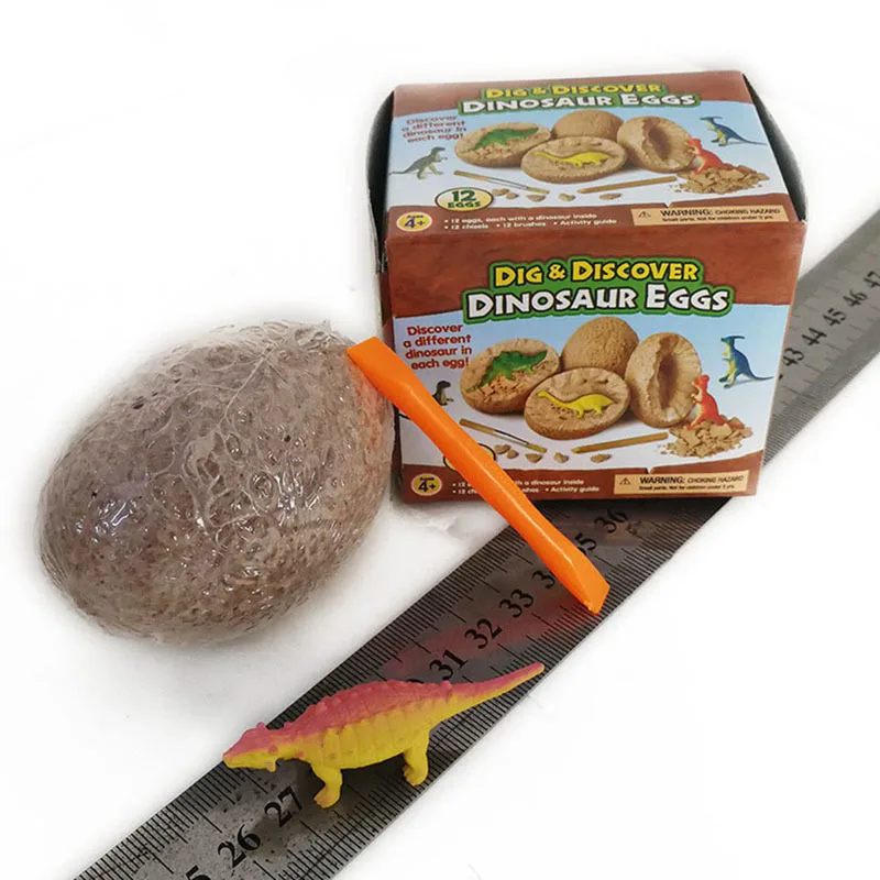 1 шт. DIY игрушечное яйцо динозавра Новый игрушечный экскаватор для