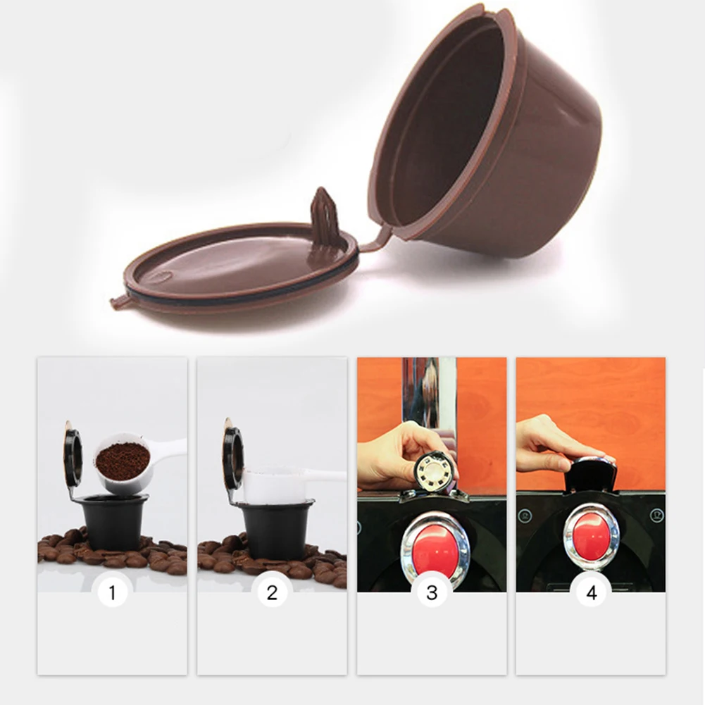Многоразовая капсула для кофе многоразовый фильтр чашка Nescafe машина с