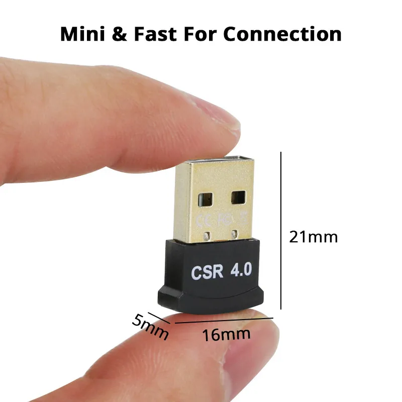 Мини USB Bluetooth адаптер беспроводной 4 0 ключ Музыкальный звук передатчик приемник