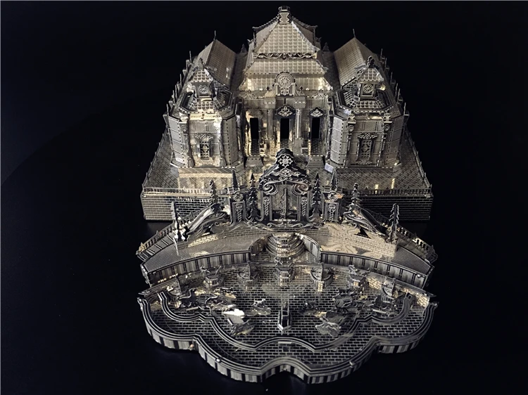 ММЗ Модель 3D металлическая головоломка модель наборы Dashuifa старого Летнего дворца DIY сборка головоломка лазерная резка головоломки строительные игрушки Gif